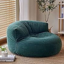 Accent Room, Seating Living Room, Bean Bag Living Room, Floor Seating Living Room, Large Bean Bag Chairs, Bean Bag Cover, Room Green, Bean Bag Sofa, Bean Bag Covers