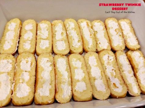 Strawberry Twinkie Dessert, Twinkie Strawberry Shortcake, Strawberries And Cool Whip, Twinkie Desserts, Chocolate Strawberry Pie, Chocolate Twinkie, Twinkie Cake, Hostess Twinkies, Strawberry Shortcake Dessert