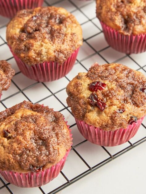 Cranraisin Muffins, Banana Dried Cranberry Muffins, Cranberry Muffins With Dried Cranberries, Dried Cranberry Muffins, Craisin Muffins, Banana Cranberry Muffins, Cranberry Oatmeal Muffins, Cranberry Sauce Muffins, Lemon Cranberry Muffins