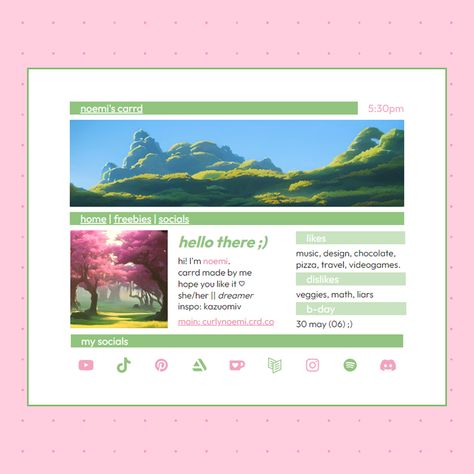 Carrd Inspo Template, Template Brown, Template Journal, Cozy Nature, Template Green, Cozy Things, Carrd Inspo, Nature Design, Design Tutorials