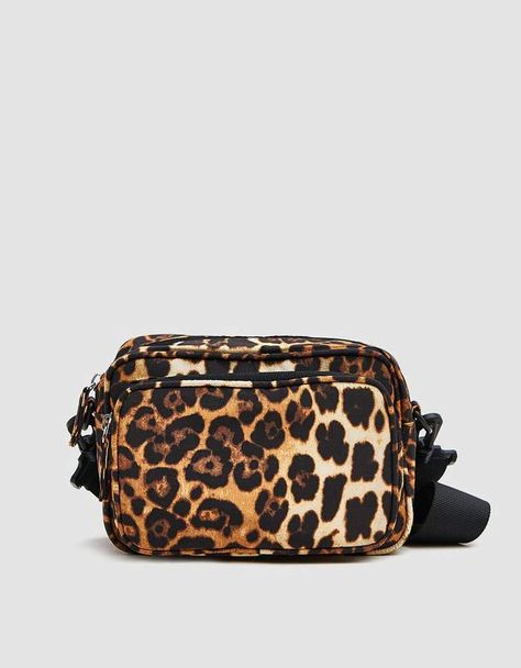 Just Female Crossbody Camera Bag in Leopard Ginny Dress, Leopard Print Handbags, Crossbody Camera Bag, Female Shoulder, Pearl Hair Pins, Shoulder Bags For Women, Camera Gear, Handbags Online, Pin Board