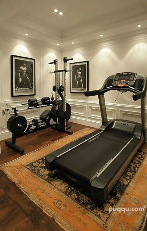 Mini Gym at Home - Transform Your Space for Quick Workouts - Puqqu #Creating #Home #InteriorDesign #Spaces #Workout #for #Ideas #Compact #Mini #DecorInspiration #HomeDecorating #Your #Own #Gym Mini Gym At Home, Storage Design Ideas, Mini Home Gym, Mini Gym, Quick Workouts, Girly Apartments, Girly Apartment Decor, Gym Room At Home, Gym At Home