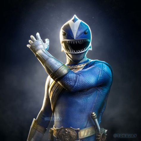 Tokujay Power Rangers, Ranger Armor, Power Rangers Wild Force, Kamen Rider Drive, Saban's Power Rangers, Blue Ranger, Power Rangers Movie, Fan Image, Power Rangers Fan Art