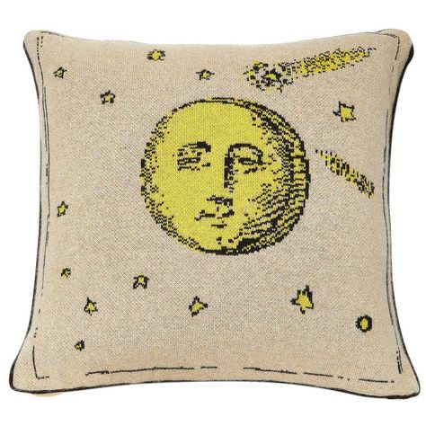 Moon Cashmere Pillow | Chairish Throw Pillow Collections, Moon Pillow, Accent Throw Pillows, Weaving Textiles, Pillow Collection, Unique Throw Pillows, Belgian Linen, Linen Closet, Zipper Bags