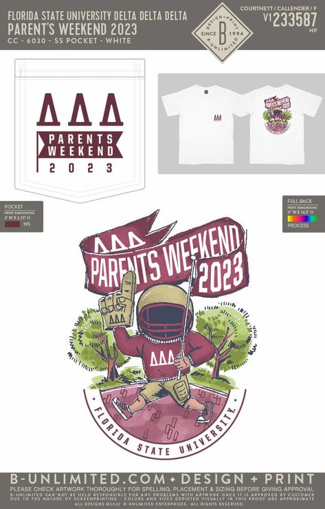 📣 Looking for customized sorority merch? We’ve got you covered! Bid Day Designs | Sorority | Sisterhood | Greek Life | Sorority Shirts | Bid Day | Sorority Recruitment | Sorority Poses | Sororority Rush Themes | Big Little Ideas | Spring Recruitment | Sorority Big Little Idea | Sorority Merch ideas | Theme Shirts | TShirt Chair |Merchandise Chair | Sorority Events | Group Orders | Custom Orders | #College #Sorority #GreekLife #SororityClothes #SororityMerch #Fraternity #Brotherhood Family Weekend Shirts, Sorority Parents Weekend, Fraternity Shirt Design, Sorority Family, Sorority Poses, Parents Weekend Shirts, Spring Recruitment, Sorority Sisterhood, Parents Weekend