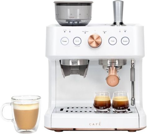 Countertop Appliances, Automatic Espresso Machine, Double Espresso, Percolator Coffee, Ge Appliances, Espresso Maker, Drip Tray, Espresso Machines, Milk Frother