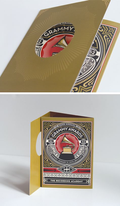 The GRAMMY Awards Grammy Invitation, Event Collateral, Gala Invitation, Gala Ideas, Event Invitations, Life Vision, Event Invitation, Grammy Awards, Invitation Design