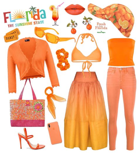 Fresh from Florida Outfit | ShopLook Oranges Print, Florida Outfits, Tangerine Dream, Baseball Ball, Orange Blossoms, Fresh Fashion, Dream Beach, Florida Usa, Sunshine State