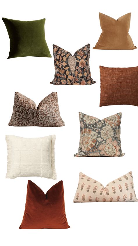 Fall bedroom decor