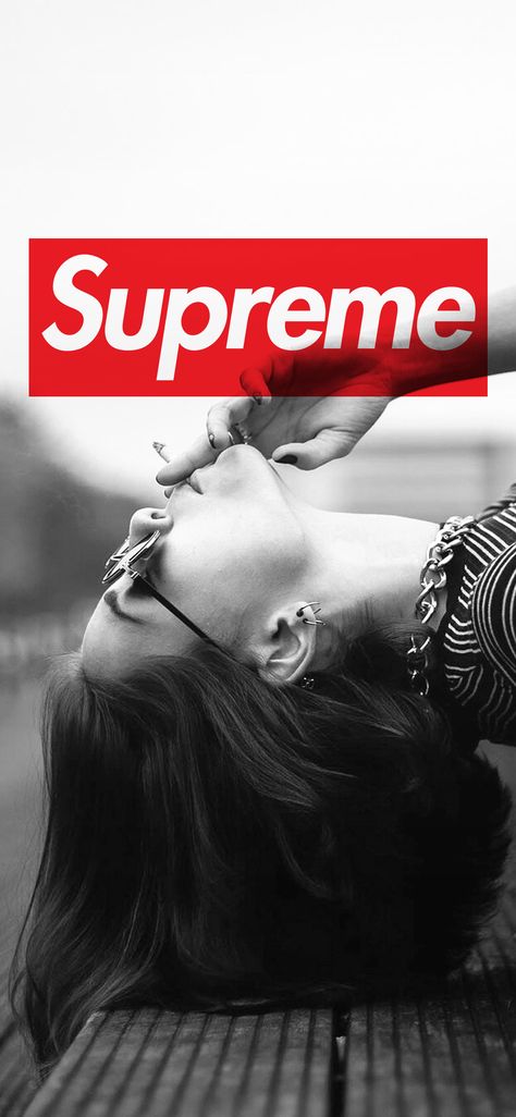 Hypebeast Wallpapers // @nixxboi Misfits Wallpaper, Wall Pepar, Supreme Girls, Supreme Hypebeast, Class Books, Supreme Art, Supreme Iphone Wallpaper, Tumblr Iphone Wallpaper, Engineering Books