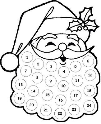 Santa beard countdown - I have a lot of cottonballs and we mounted the face on pretty 12x12 paper Santa's Beard Countdown, Santa Countdown, Juleverksted For Barn, Hantverk Diy, Santa Beard, Advent Calenders, Christmas School, Preschool Christmas, Christmas Classroom