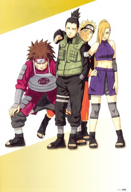 Masashi Kishimoto, Naruto, NARUTO Illustrations, Naruto Uzumaki, Chouji Akimichi Shikamaru Ino Choji, Ino Shika Cho, Team 10 Naruto, Naruto Shikamaru, Naruto And Shikamaru, Naruto Pics, Naruto Universe, Naruto Mobile, Team 10