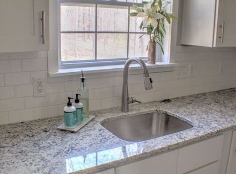 Level 3 Ashen White Dallas White Granite, Planning Future, White Granite Countertops, White Granite, White Countertops, My Mood, Kitchen Reno, Kitchen Remodel Idea, Level 3