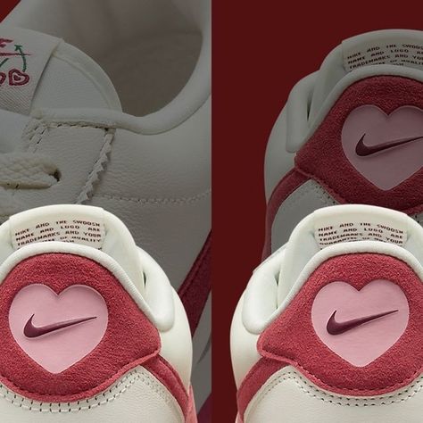 Sneaker News on Instagram: "Are you ready for Valentine's Day 2024?⁠ Nike's already prepared some lovely kicks for the mid-February holiday; hit the link in our bio for a closer look." Valentines Day Shoes, February Holidays, Heart Shapes, Vision Board, Valentine's Day, Valentines Day, Valentines, Nike, Sneakers