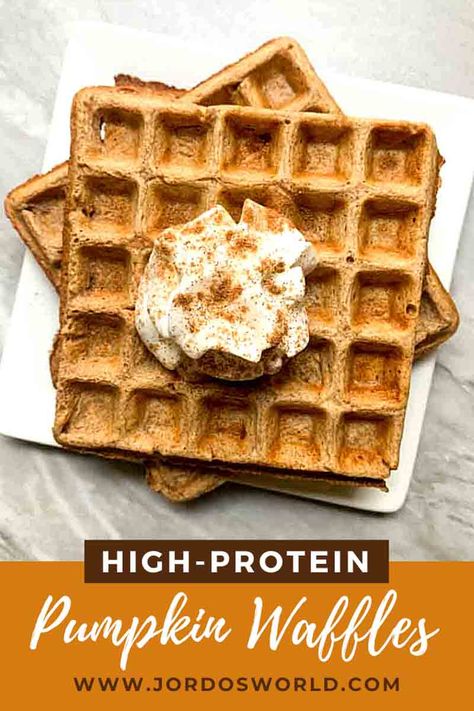 Pumpkin Waffles Healthy, Pumpkin Waffles Easy, Pumpkin Protein Waffles, Breakfast Recipe Ideas, Pumpkin Waffles Recipe, Pumpkin Protein Pancakes, Pumpkin Spice Waffles, Healthy Peanut Butter Cups, Pumpkin Cravings