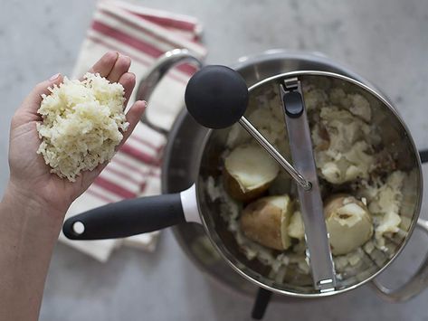 Why a Food Mill is the Secret to the Best Mashed Potatoes of Your Life | Chefs prize this versatile kitchen tool, so why shouldn’t you? The Best Mashed Potatoes, Food Mill, Electric Skillet, Ricers, Best Mashed Potatoes, Food Tool, How To Make Potatoes, Potato Ricer, Electric Griddle