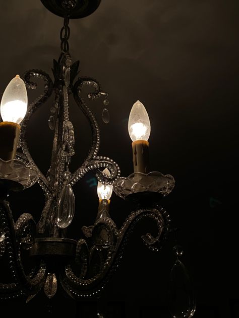 #photography #aesthetic #chandelier Aesthetic Chandelier, Chandelier Aesthetic, Photography Aesthetic, Profile Photo, Chandelier Lighting, Light In The Dark, Wall Lights, Ceiling Lights, House Design