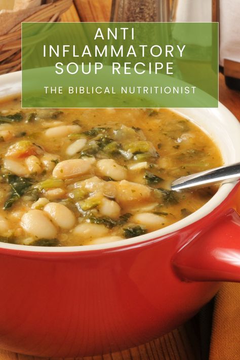 Anti Inflammatory Soup Recipe Anti Inflammation Crockpot Recipes, Anti Inflammation Soup Recipes, Anti Inflammation Lunch, Inflammation Soup, Anti Inflammation Soup, Inflammatory Soup, Protein Soup Recipes, Soup Night, Inflammation Recipes