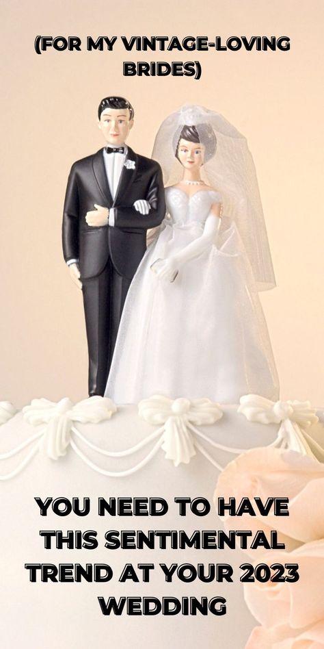 vintage wedding cake topper 1950s Wedding Cake, Vintage Cake Toppers Wedding, Classic Wedding Cake Vintage, Vintage Style Wedding Cake, Vintage Wedding Cake Designs, 2023 Wedding Cake, Vintage Wedding Cake Ideas, Wedding Cake Layers, Wedding Cake Display Table