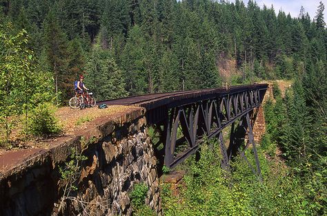 Abandoned Railroad Bridge on the Columbia and Western Railway  #PENTAXADVENTUREINSPIRED Abandoned Railway, Abandoned Railroad, Western Pacific Railroad, Abandoned Things, Texas And Pacific Railway, Railroad Bridge, Canadian Pacific Railway, Railway Bridges, Train Wreck