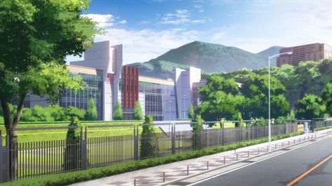 Anime Neighborhood, Visual Novel, Anime Background, The Neighbourhood, Outdoor Decor, Anime, Home Decor, Home Décor