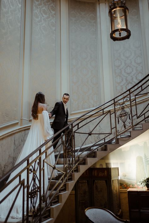 Staircase Photoshoot, Parkwood Estate, Photoshoot Bride And Groom, Photoshoot Ideas Wedding, Wedding Photoshoot Ideas, Groom Fashion, Engagement Photo Locations, Groom Style, Photo Location