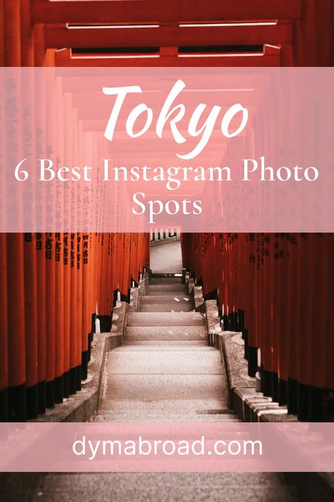 Tokyo is the capital city of Japan, and it's very photogenic and Instagrammable. In this post, I will show you the 6 best Instagram Photo Spots in Tokyo! Best Photo Spots In Tokyo, Tokyo Photo Spots, Japan Instagram Photos, Places In Tokyo, Tokyo Photos, Best Instagram Photos, Tokyo Tower, Taking Photos, Famous Places