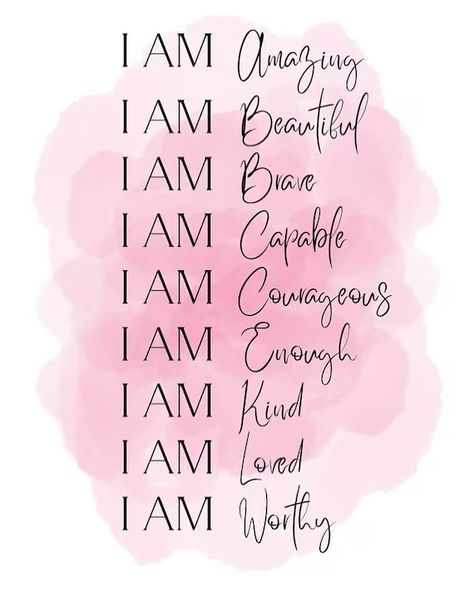 Happy Friday 💗 Here’s some positive affirmations for the day!! . . . . #motivationalquotes #blackartist #postivevibes #postivequotes #postiveaffirmations #mentalhealth #blackart #blackartmatters #selfcare #therapistsofinstagram #blacktherapist Friday Affirmations, Art Matters, Affirmations Positive, I Am Amazing, I Am Enough, I Am Worthy, April 26, Black Artists, Artist On Instagram