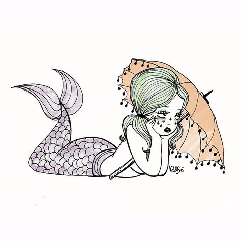 Mermaid Kisses, Unicorns And Mermaids, Real Mermaids, Mermaid Tale, Mermaids And Mermen, Mermaid Life, Mermaid Style, Mermaid Art, Art And Illustration