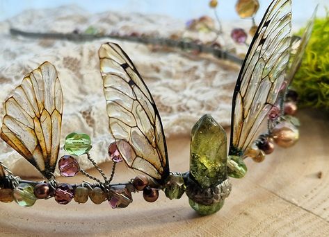 Fairy King Crown, Moss Crown, Faery Magick, Fairy Crowns Diy, Woodland Fairy Crown, Photo Movement, Forest Crown, Moss Fairy, Crafternoon Ideas