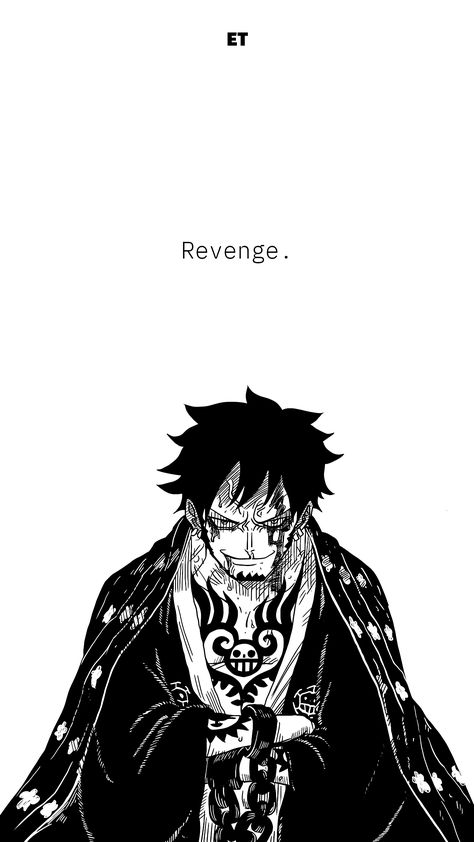 Trafalgar Law Wallpapers, One Piece Bounties, Black And White One Piece, Ghibli Tattoo, رورونوا زورو, Manga Wallpaper, One Piece Cartoon, One Piece Tattoos, One Piece Crew