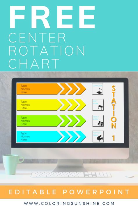 Center Rotation Charts, Classroom Stations, Center Rotations, Math Rotations, Organization Chart, Printable Ideas, Reading Centers, First Grade Classroom, Organization Help