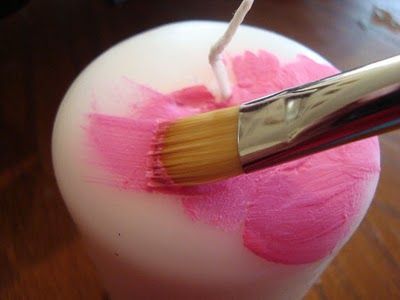 Advent Candles Diy, Hot Pink Candles, Paint Candles, Crayon Candles, Melted Crayons, Advent Ideas, Prayer Stations, Purple Candles, White Pillar Candles