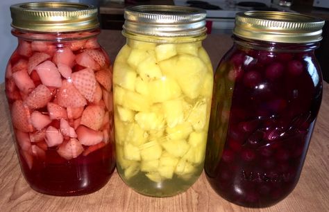 Vodka Soaked Fruit, Alcohol Infused Fruit, Alcohol Soaked Fruit, Fruit Infused Vodka, Alcohol Fruit, Infused Alcohol, Flavored Alcohol, Infused Liquors, Pineapple Vodka