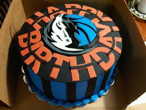 Dallas Mavericks Cake, Dallas Mavericks, Cake Decorating, Birthday Cake, Cake, Birthday, Gifts