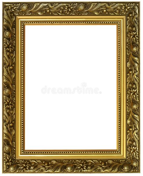 Calligraphy Borders Frames, Indian Frame, Golden Photo Frame, Vintage Graduation, Indian Mehndi, Beautiful Frames, Pattern Elements, Pure White Background, Photo Clipart