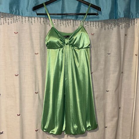 Item: Ruby Rox Cocktail Dress Size: Medium Color: Pistachio Spring (Mint Green) Material: Polyester Condition: Excellent. Never Worn! Original Price $50 2000 Dresses, Ruby Rox, Hoco Dress, Lace Overlay Dress, Bow Detail Dress, Spring Color, Dress Inspo, Halter Mini Dress, Mini Cocktail Dress