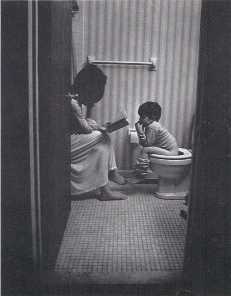 Motherhood in a photo by Pat Crowe A Book, Reading