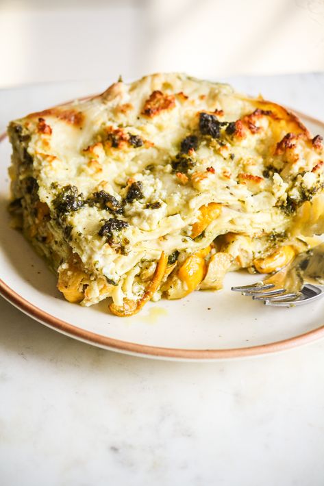 Pesto Lasagna, Cream Cheese Sauce, Roasted Zucchini, Pesto Cheese, Roast Zucchini, Cheese Lasagna, Zucchini Lasagna, Basil Pesto, Cooking Instructions