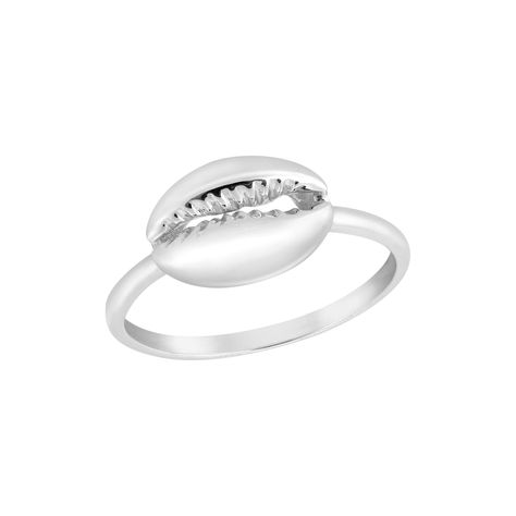 PRICES MAY VARY. Material: Sterling Silver | Trademark: Stamped 925 Finish: Shiny, Oxidized | Style: Trendy, Modern, Cowrie Shell Design Measurements: 12 mm (0.47 in) wide x 8 mm (0.31 in) long | Band Measurements: 2 mm Weight: 1.9 grams (weighted average for rings sizes 7 through 9) Item comes with original AERAVIDA jewelry packaging card. Perfect for gift giving to someone special or keep for yourself! Bring the spirit of summer and the smell of the sea closer to you with this adorable ring fr Sterling Silver Band Rings, Silver Band Rings, Shell Beach, Sterling Silver Rings Bands, Cowrie Shell, Charm Rings, Beach Inspired, Silver Band Ring, Small Jewelry