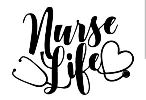 Nurse Life Svg, Nurse Svg, Silhouette Projects, Nurse Life, Peace Gesture, Wood Crafts, Vinyl Decals, Cricut, Craft Supplies