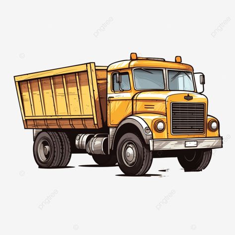 dump truck isolated retro truck dump-truck construction png Dump Truck Painting, Dump Truck Logo Design Ideas, Dump Truck Silhouette, Dump Truck Illustration, Truck Front View, Semi Truck Illustration, Retro Truck, Vbs 2024, Transparent Image