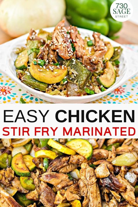 Stir Fry Marinade, Chicken Stir Fry Marinade, Fried Chicken Marinade, Chicken Thigh Stir Fry, Chicken Stir Fry Sauce, Vegetable Marinade, Chicken Thigh Marinade, Stir Fry Sauce Recipe, Easy Chicken Stir Fry