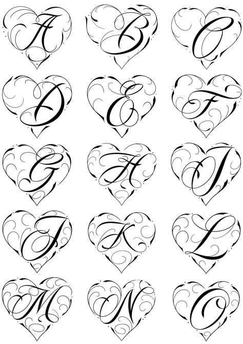 Letters Drawing Alphabet, Victorian Love Letter Design, Victorian Numbers, Victorian Puzzle Letter Design Ideas, Chicano Number Fonts, Fronts Letters Design, Love Letter Chicano, Victorian Puzzle Letter, Love Letter Doodles