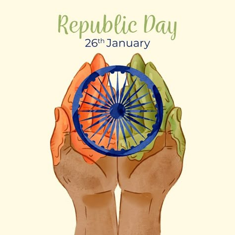 Watercolor indian republic day with hands. Download for free at freepik.com! #Freepik #freevector #watercolor #hands #flag #celebration #republicday Republic Day Aesthetic, Jay Hind, Indian Republic Day, Watercolor Indian, Republic Day Indian, Independence Day Quotes, Happy Independence Day India, Print Design Template, Computer Training