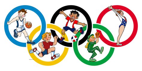 Olympic Ideas For Classroom, Paris Olympics 2024 Poster, Sports Day Images, Kids Christmas Poems, Olympic Circles, Sports Day Decoration, Vbs Olympics, Sports Day Poster, Olympic Games For Kids