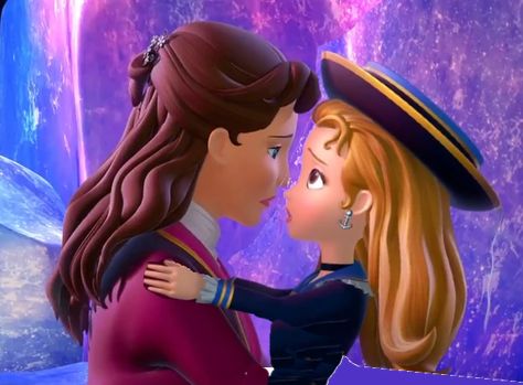 Sofia The First and Princess Amber and Qeen Miranda Princess Amber, Sofia The First, Disney Lover, Sofia, The One, Amber, The First, Queen, Disney