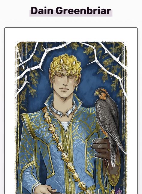 Dain Greenbriar, The Folk Of The Air, Folk Of The Air, The Cruel Prince, Literary Characters, Holly Black, Fan Book, Book Show, Book Fandoms