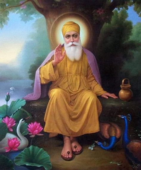 Guru Nanak Pics, Guru Wallpaper, Guru Nanak Photo, Guru Nanak Wallpaper, Guru Nanak Dev Ji, Arte Yoga, Religious Photos, Indian History Facts, Nanak Dev Ji