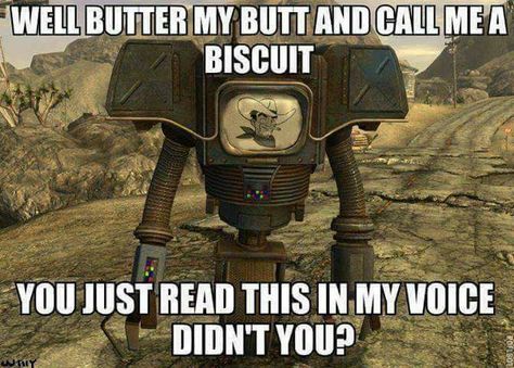 Victor - Fallout New Vegas Fallout New Vegas Victor, Victor Fallout New Vegas, Vegas Memes, Radiation Poisoning, Fallout Aesthetic, Fallout Fanart, Fallout Mods, Fallout Meme, Fallout Funny